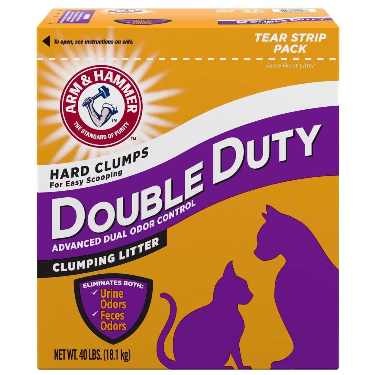 Arm & Hammer Double Duty Scented Clumping Clay Cat Litter