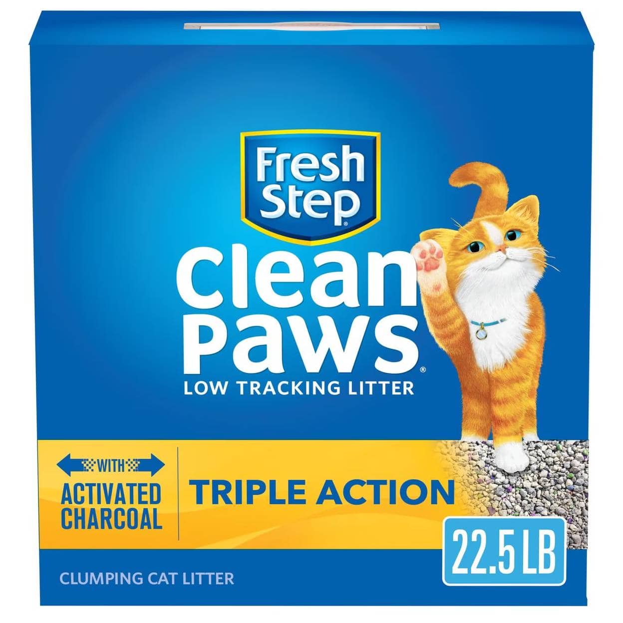 Fresh Step Clean Paws Scented Clumping Cat Litter