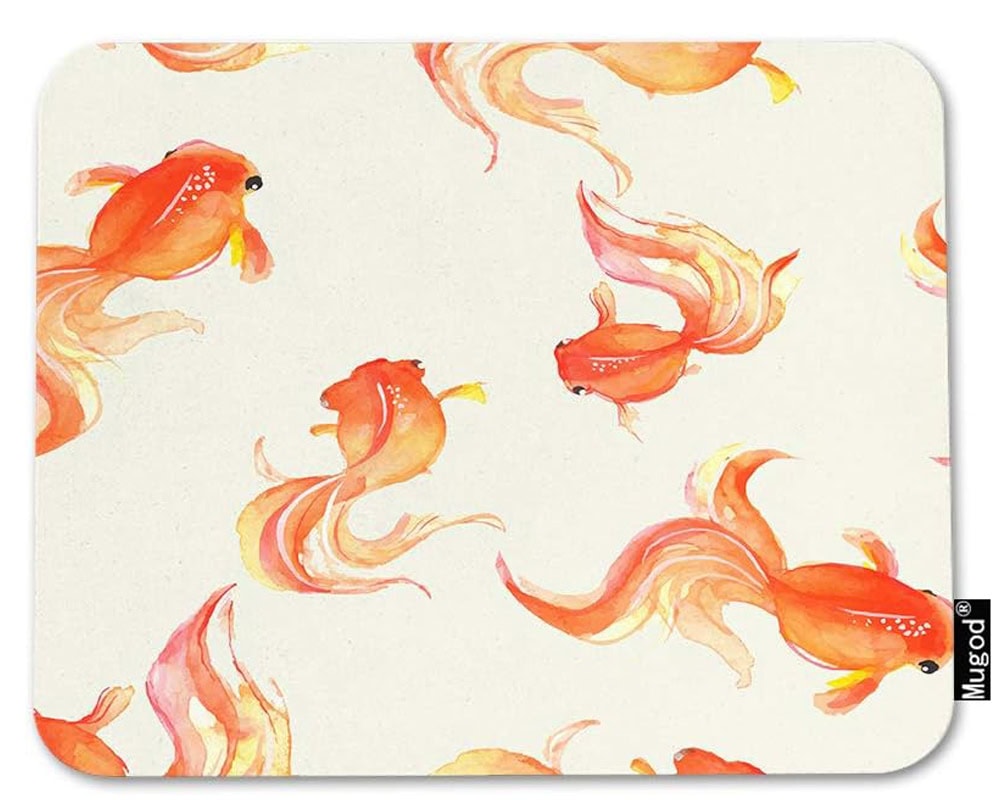 Mugod Goldfish Mouse Pad