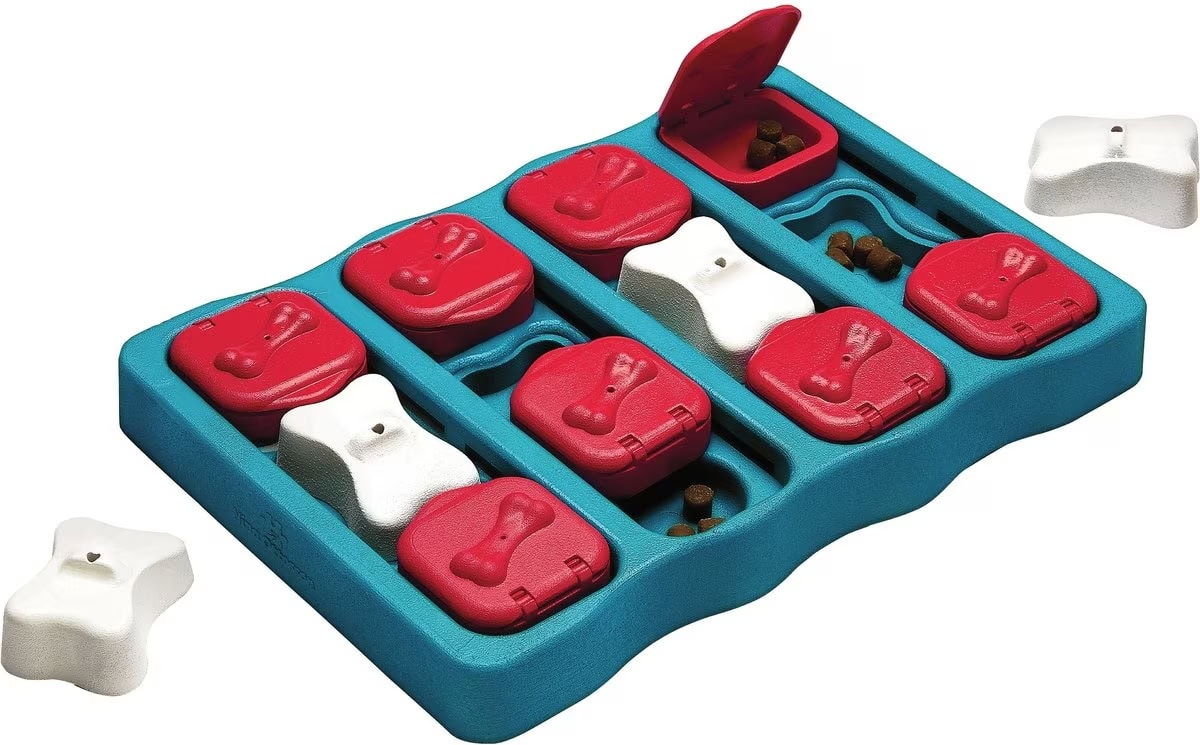 Nina Ottosson by Outward Hound Brick Puzzle Game Dog Toy