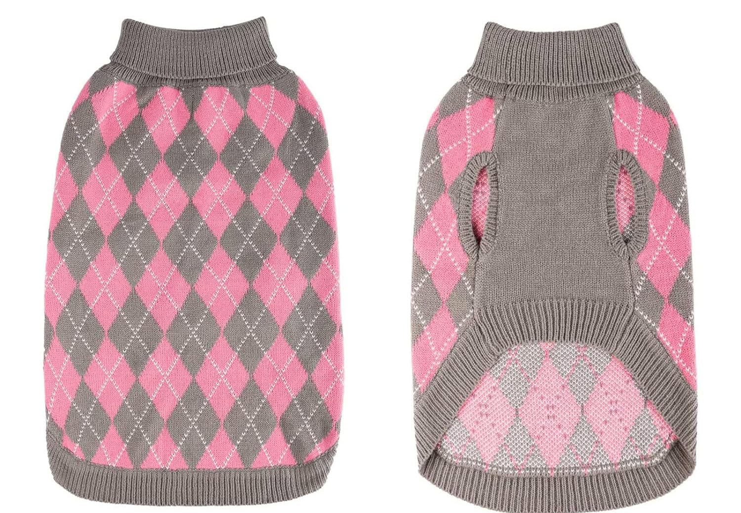 PAWCHIE Classic Dog Sweater Knit Turtleneck
