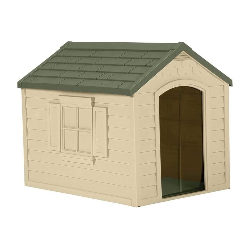 Suncast Outdoor Dog House with Door