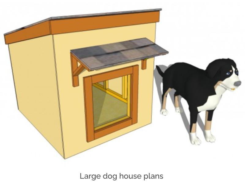 Large Dog House Plans1