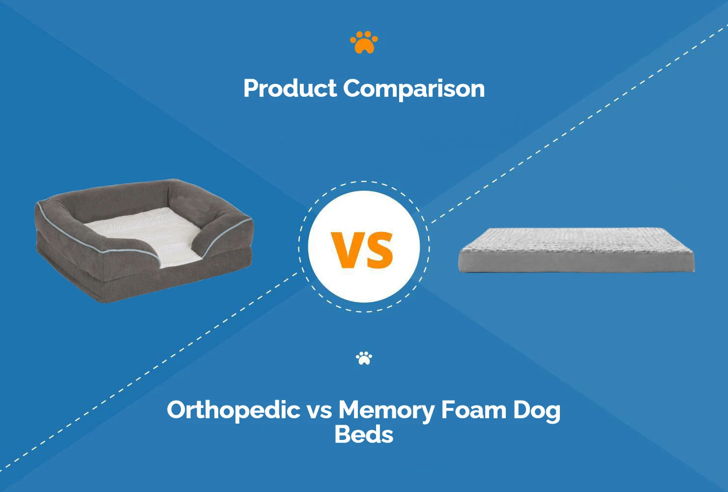 Orthopedic vs Memory Foam Dog Beds: Comparison Guide