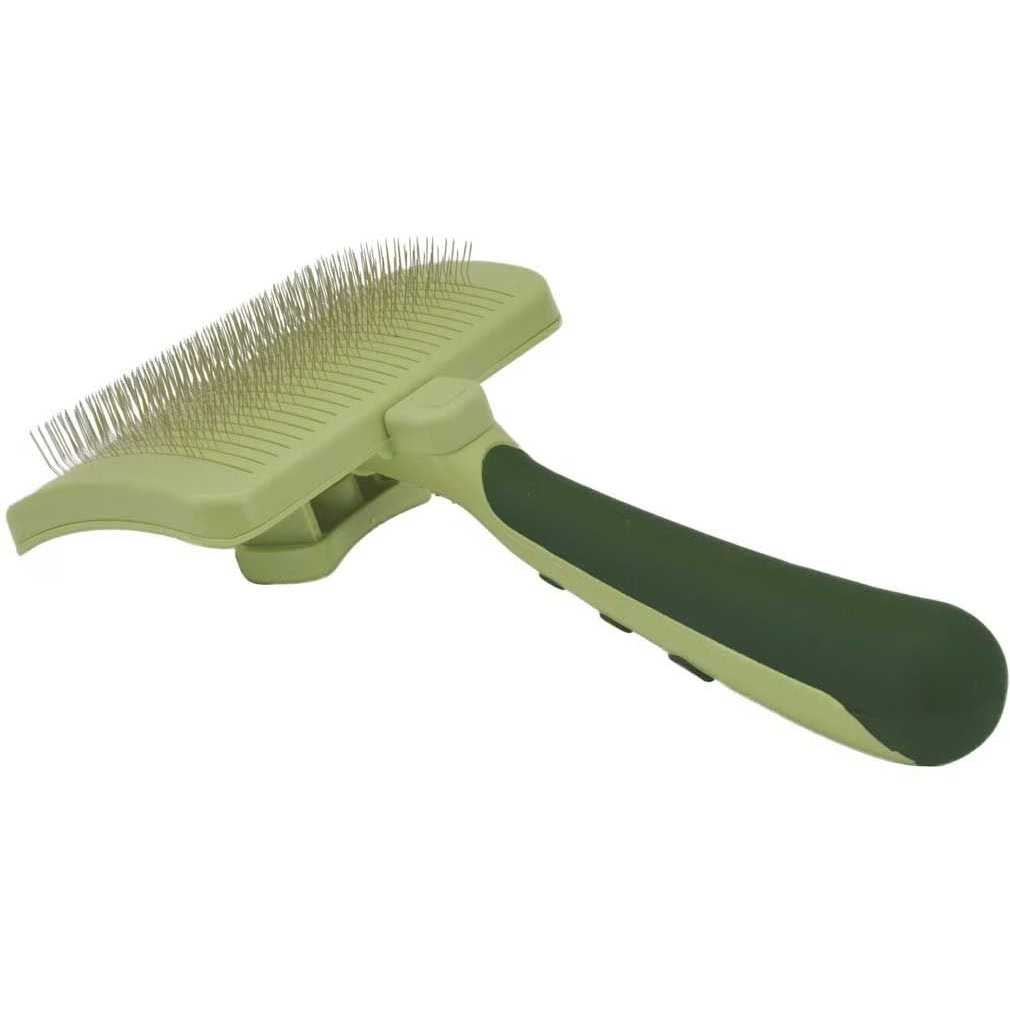 Safari Self-Cleaning Slicker Dog Brush new