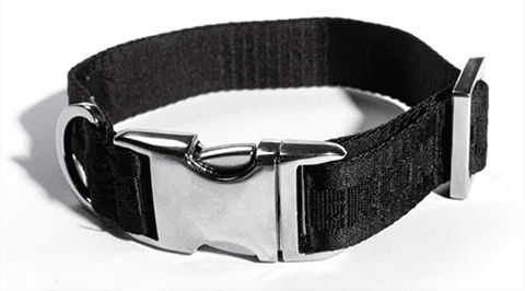 Very Important Puppies Heron Preston Full Logo Black Tape Collar