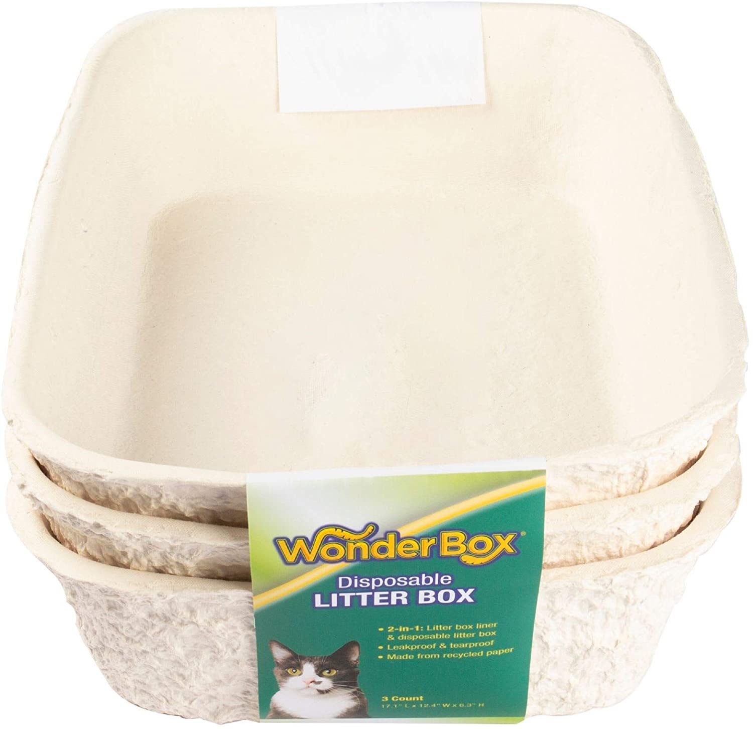 Kitty's Wonderbox Disposable Litter Box