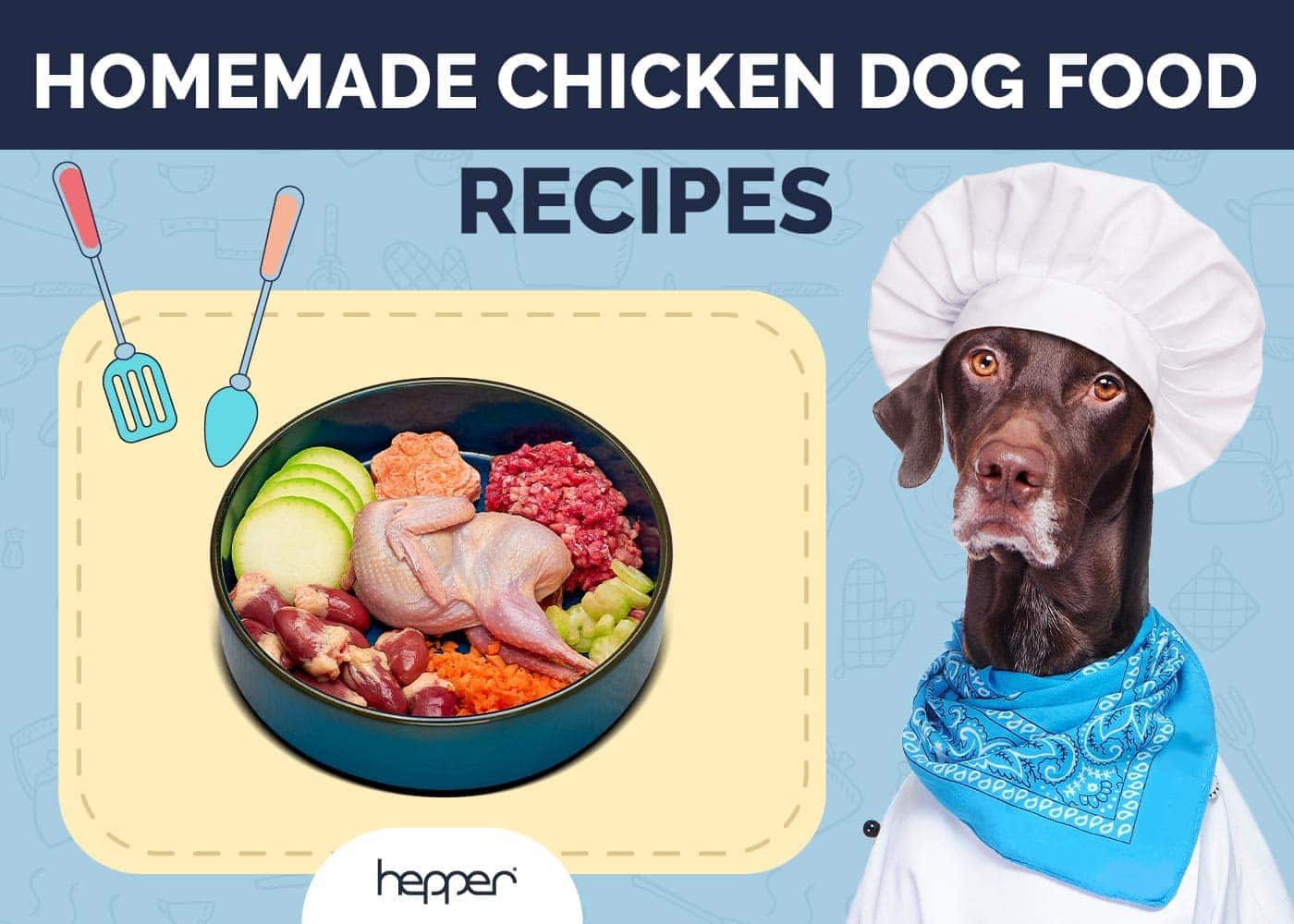 10 Homemade Chicken Dog Food Recipes (Vet Approved)
