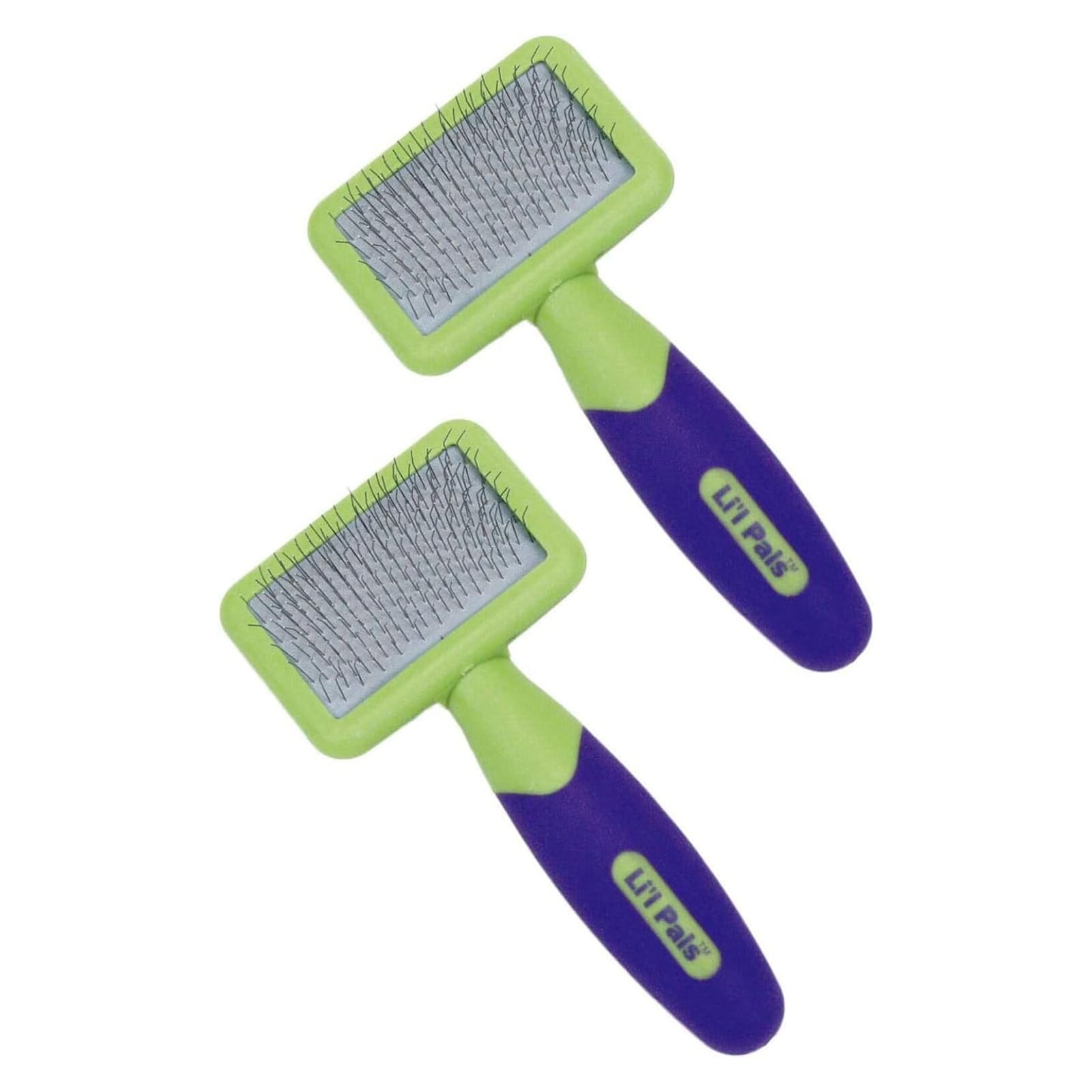LilPals Soft Slicker Brush for Removing Mats