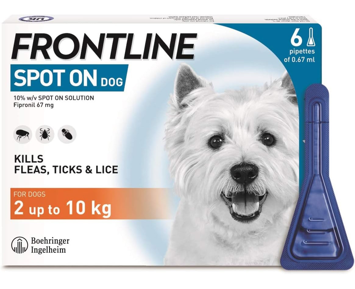 FRONTLINE Spot On Flea & Tick Treatment for Small Dog