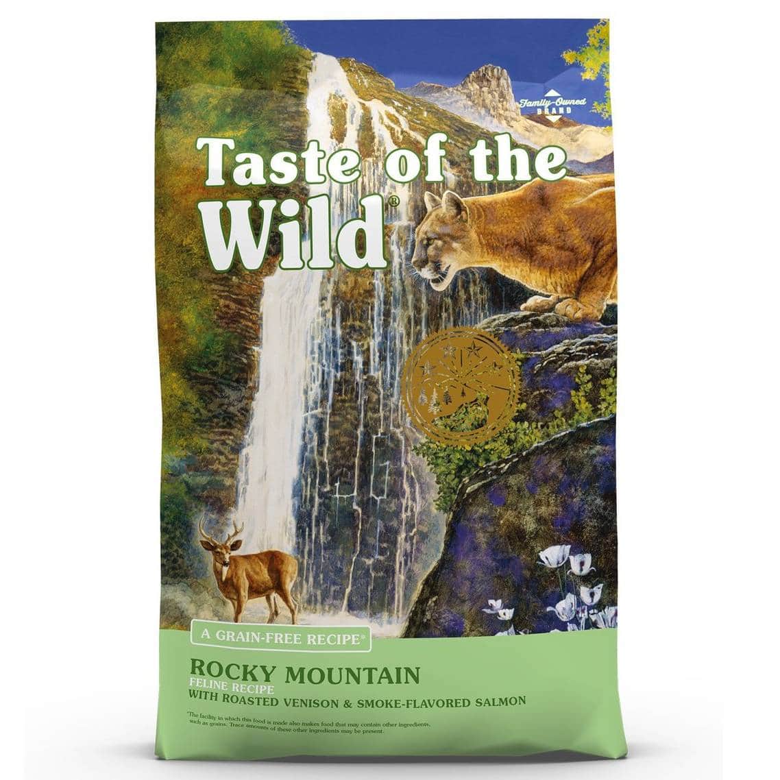 Taste of the Wild Rocky Mountain Roasted Venison &amp; Smoke-Flavored Salmon Grain-Free Dry Cat Food