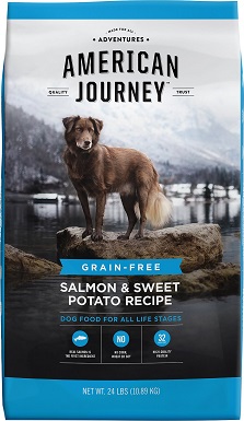 4American Journey Salmon &amp; Sweet Potato Recipe Grain-Free Dry Dog Food