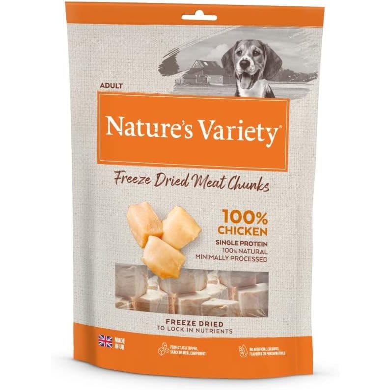 Nature’s Variety Adult Freeze Dried Raw Meat Chunks