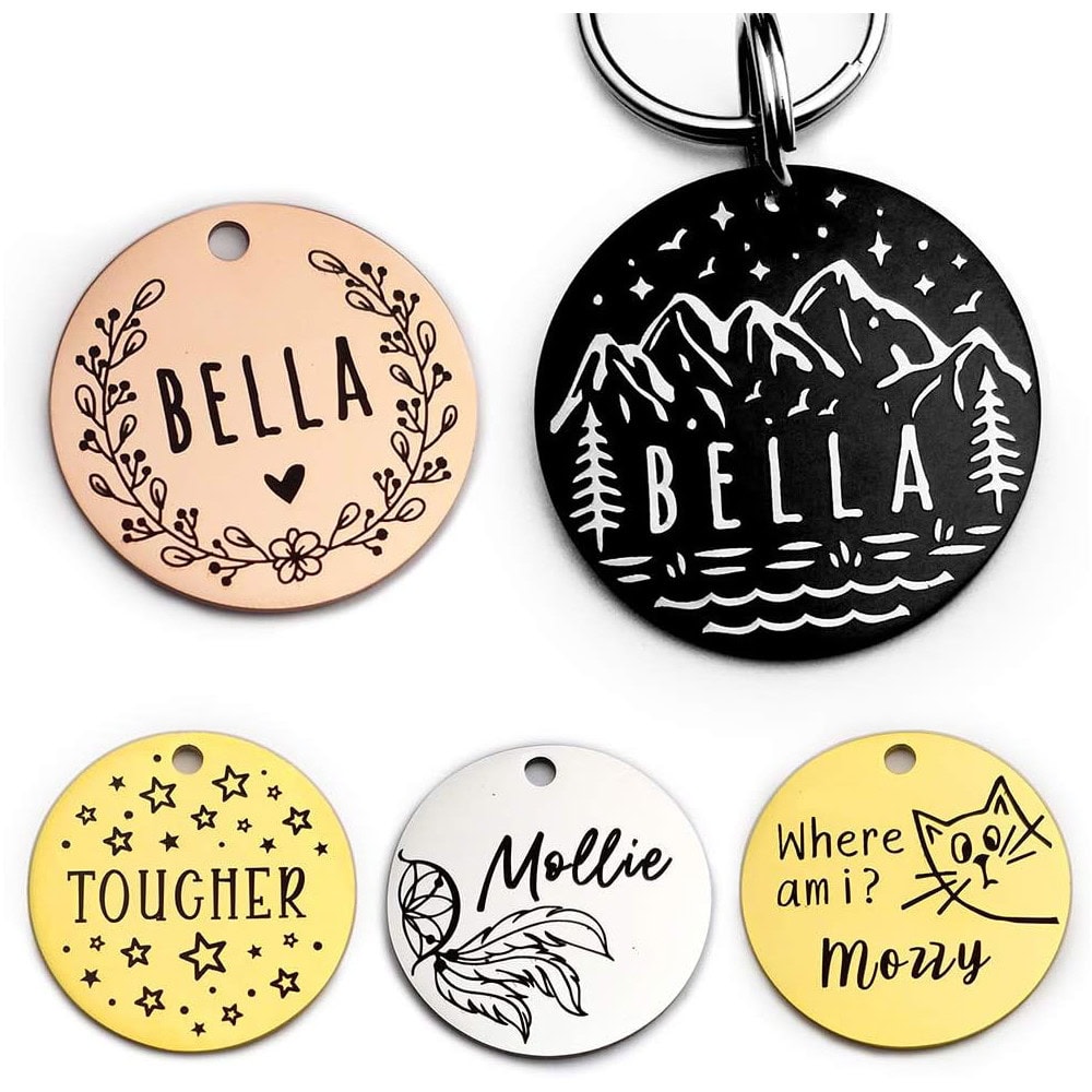 Stainless Steel Pet ID Tags
