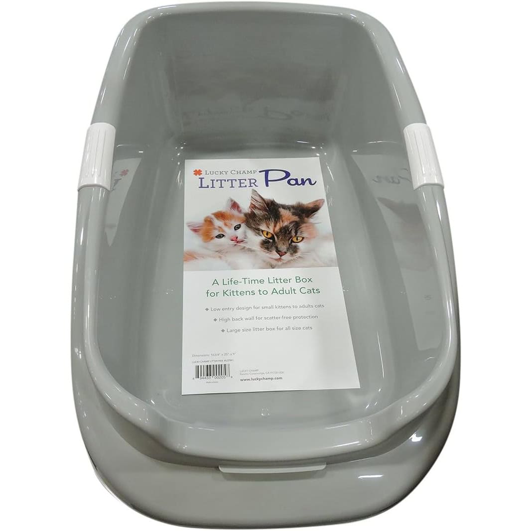 Lucky Champ Cat Litter Pan