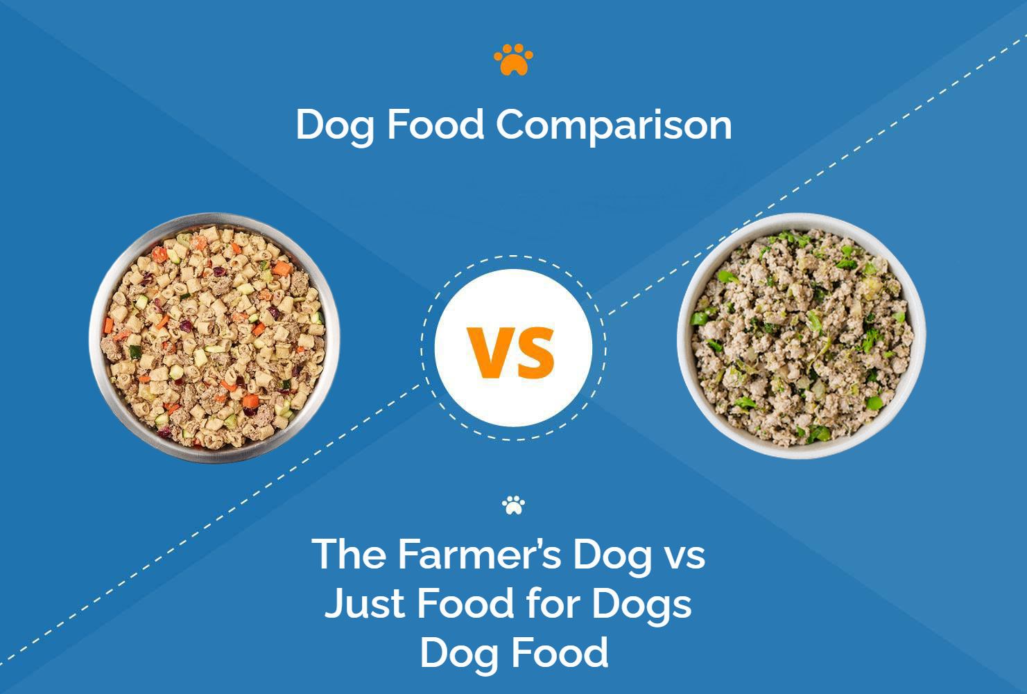 Just Food For Dogs vs The Farmer’s Dog: Main Differences, Pros & Cons