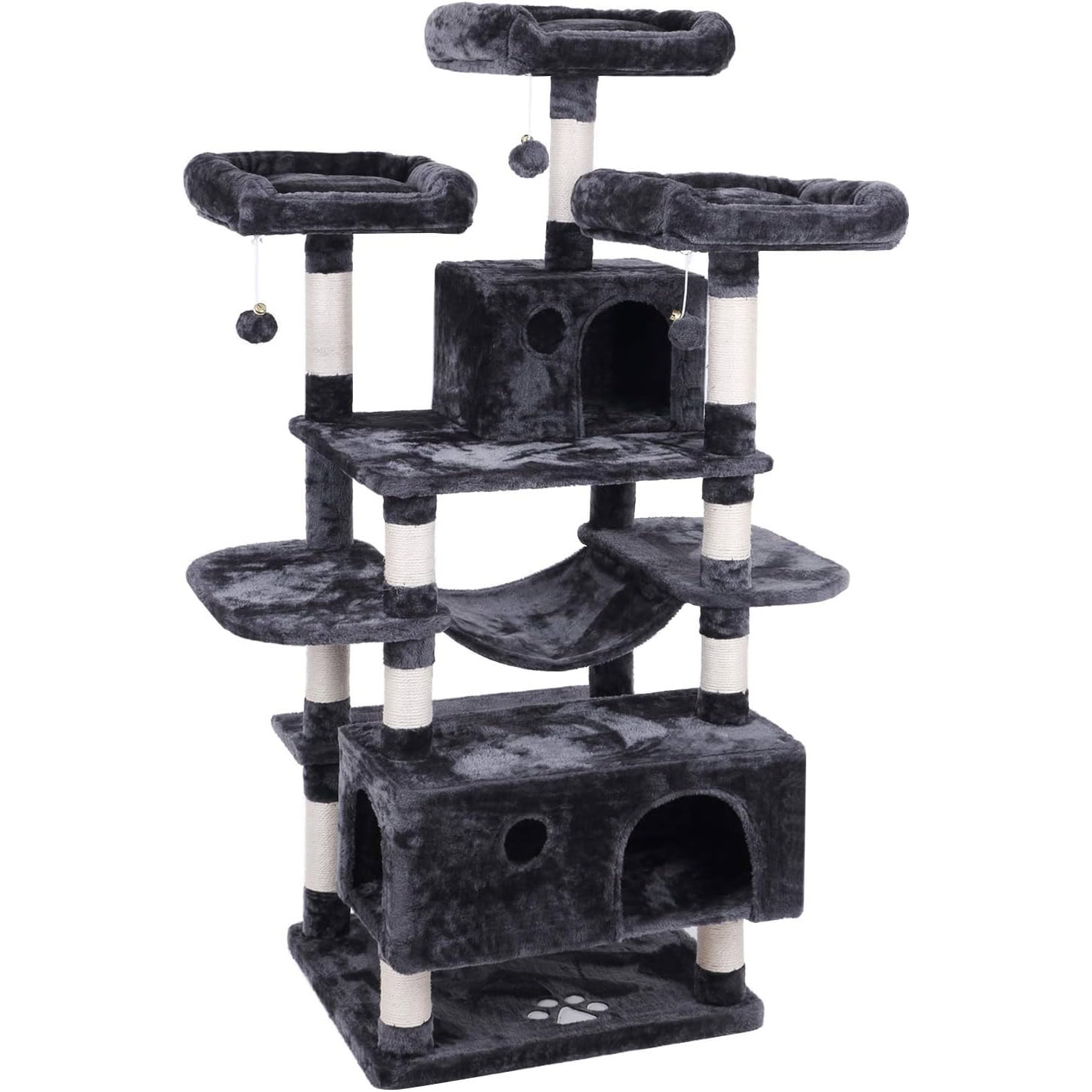BEWISHOME Large Cat Tree Tower
