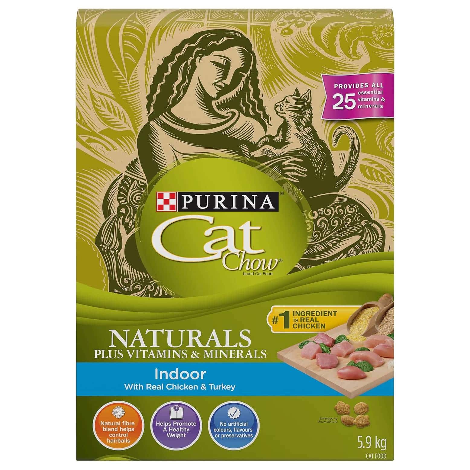 Cat Chow Naturals Indoor Dry Cat Food