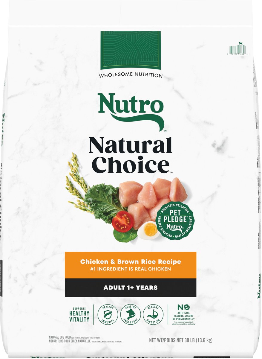 Nutro Natural Choice Adult Chicken &amp; Brown Rice Recipe Dry Dog Food