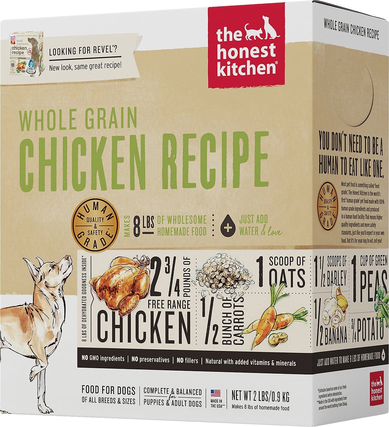 The Honest Kitchen Whole Grain Chicken Recipe