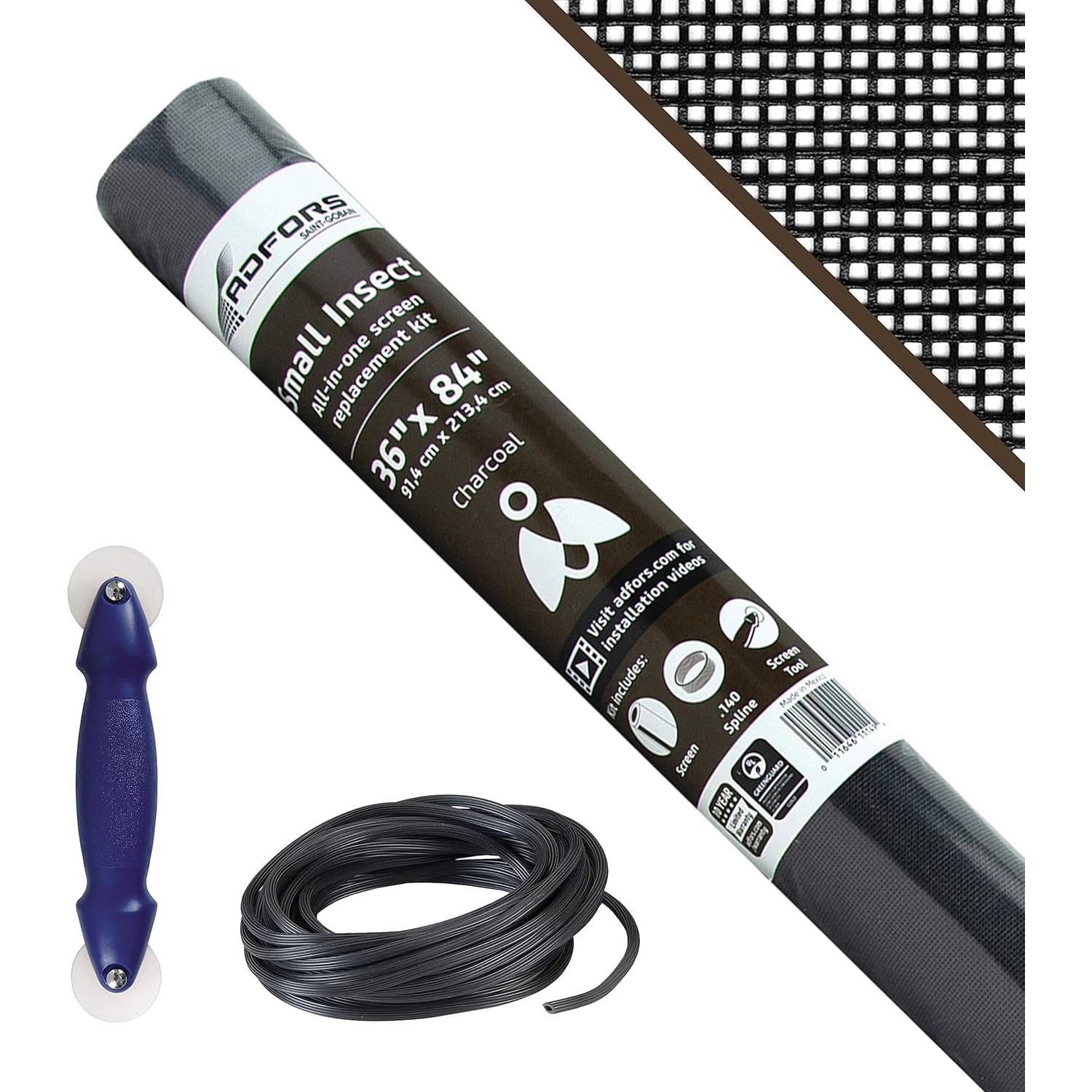 Saint-Gobain ADFORS FCS11149-M Small Insect Screen Repair Kit for Window & Door