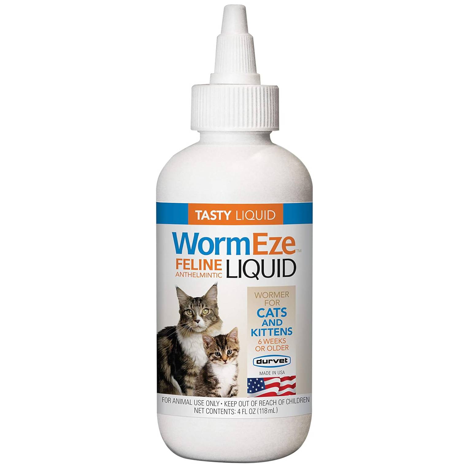 Wormeze Feline Liquid Wormer for Cats & Kittens