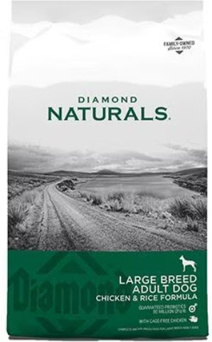 Diamond Naturals Large Breed Adult Chicken &amp; Rice Formula Dry Dog Food
