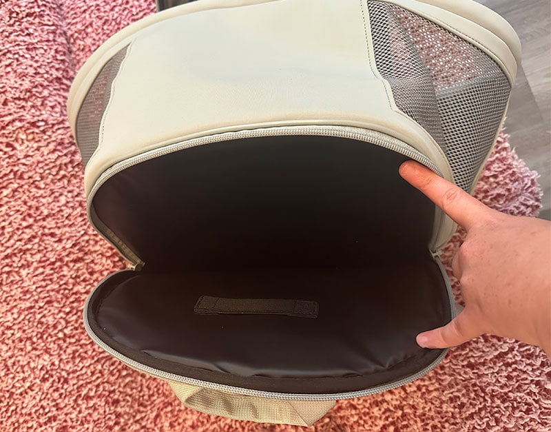 main compartment of the maxbone x prince backpack