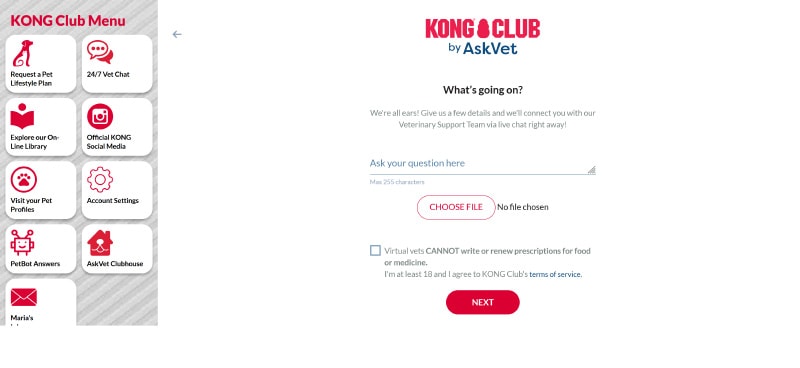 kong club ask your question page