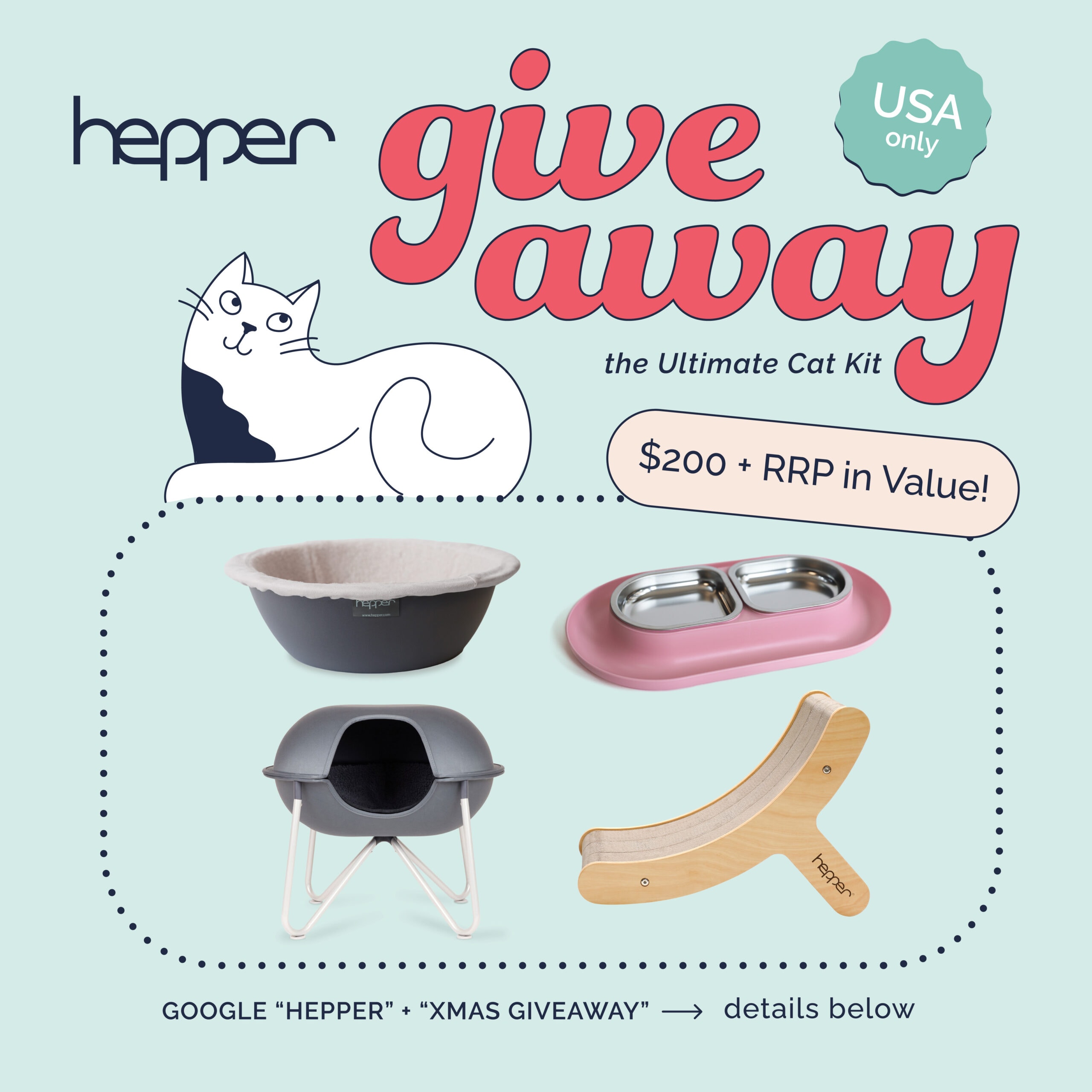 Welcome to the Hepper Xmas Holiday Giveaway in 2026!