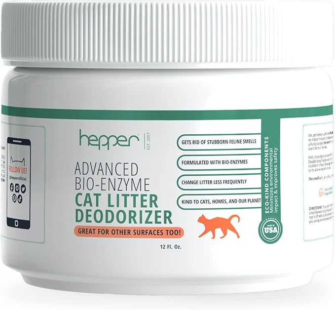 Hepper litter additive