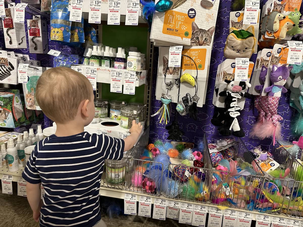 Trips to the Pet Store: Treating Blue