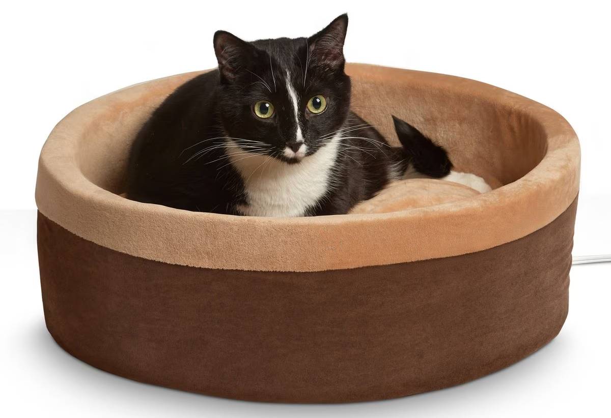 K&H Pet Products Thermo-Kitty Cat Bed