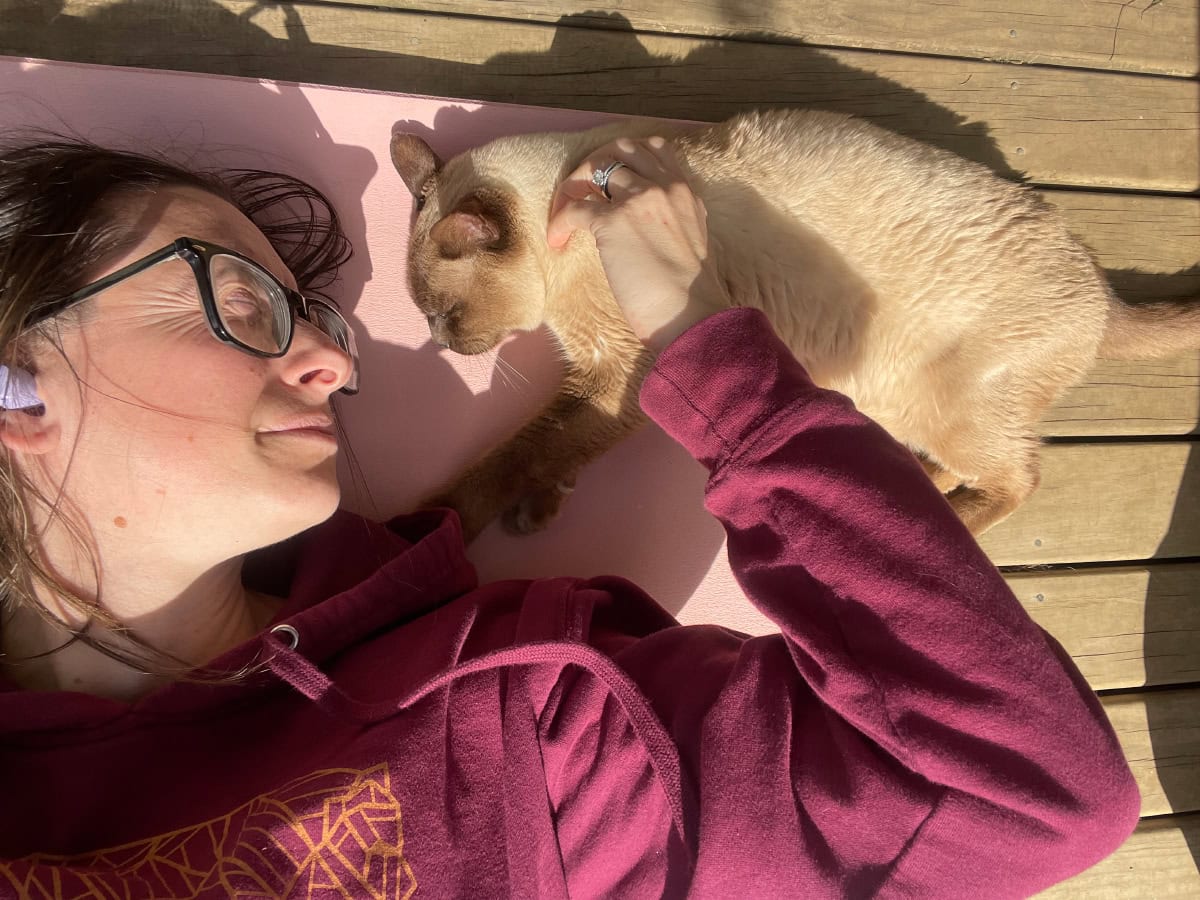 Purring Through Poses: Lessons from Baby Cat the Yogi