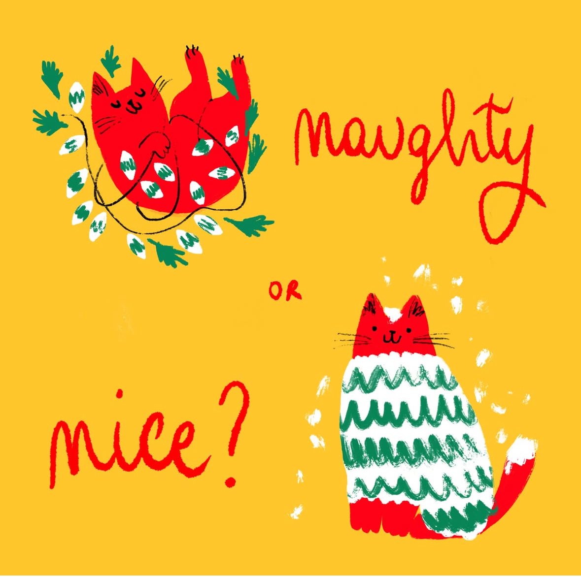 Which is your cat this year? #catsofinstagram #catlovers #catsatchristmas #hepper
